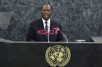 Côte d'Ivoire : Discours d'Alassane Ouattara à  la tribune de l'ONU